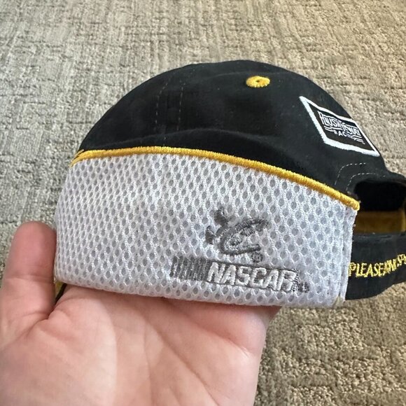 NASCAR Matt Kenseth 17 Crown Royal Purple Flames Hat Strap Back Black Purple Cap - Picture 2 of 5